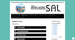 Desktop Screenshot of lesateliersdusal.com